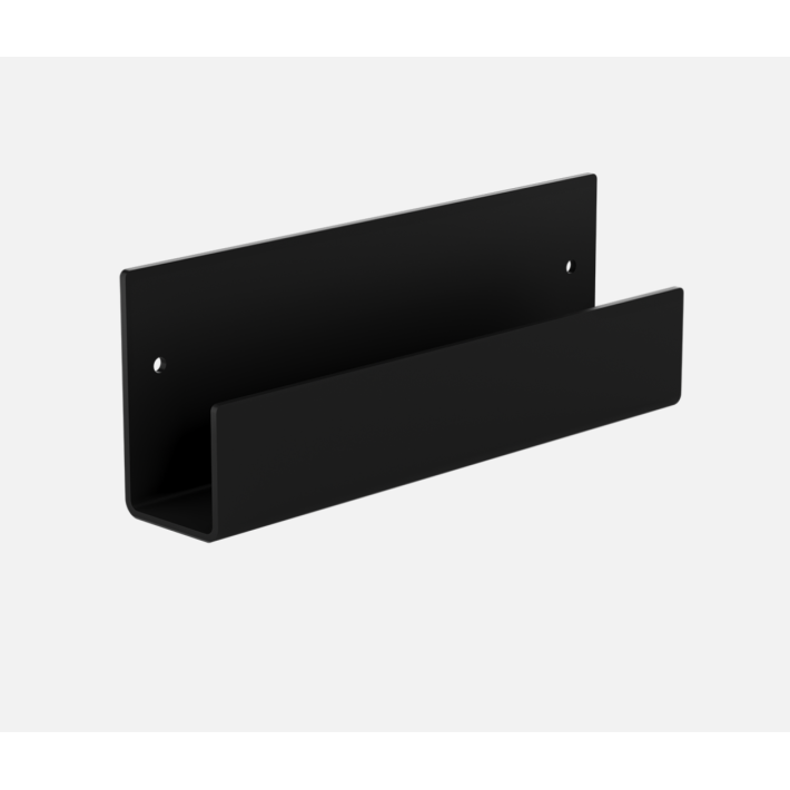 Verdi Ράφι Μπάνιου Strantza Προβολής 25x5x9Υεκ., Μαύρο 723.39.05